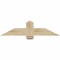 Ekena Millwork Eugene Rough Sawn Timber Gable Bracket, Douglas Fir, 48"W x 12"H x 4"D x 6"F, 6/12 Pitch GBW048X12X0406EUG00RDF - alternate 1